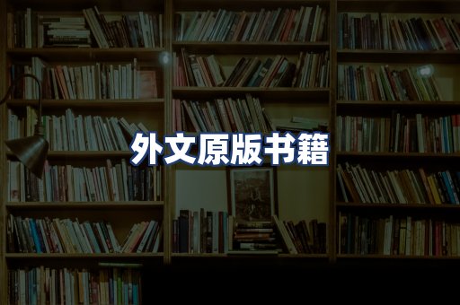 外文原版书籍